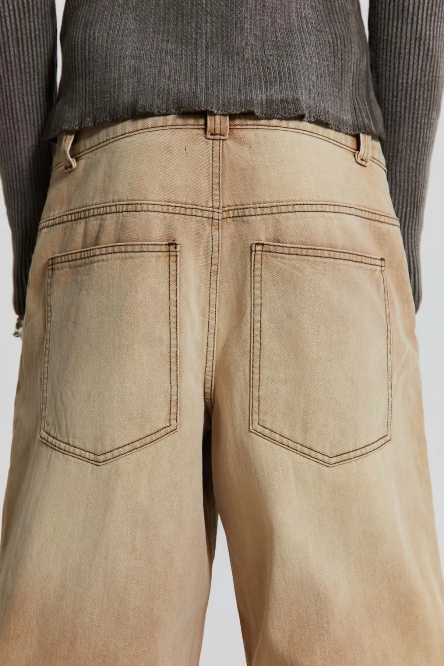 Jaded London Colossus Jeans*Sand Colossus Baggy Jeans