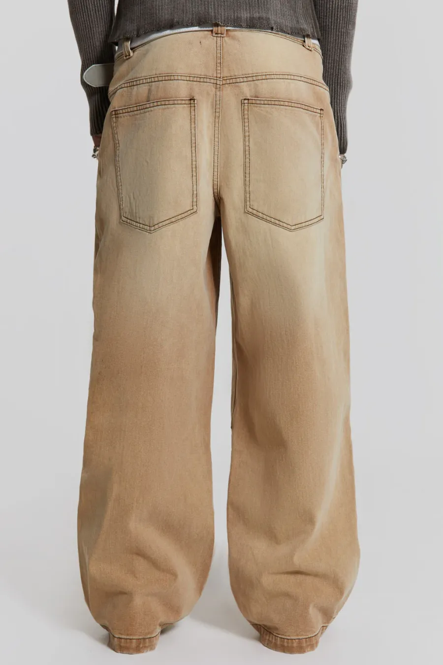 Jaded London Jeans*Sand Colossus Baggy Jeans