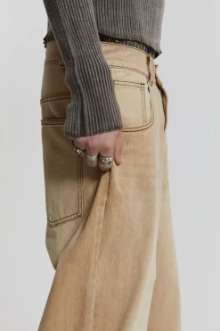 Jaded London Jeans*Sand Colossus Baggy Jeans