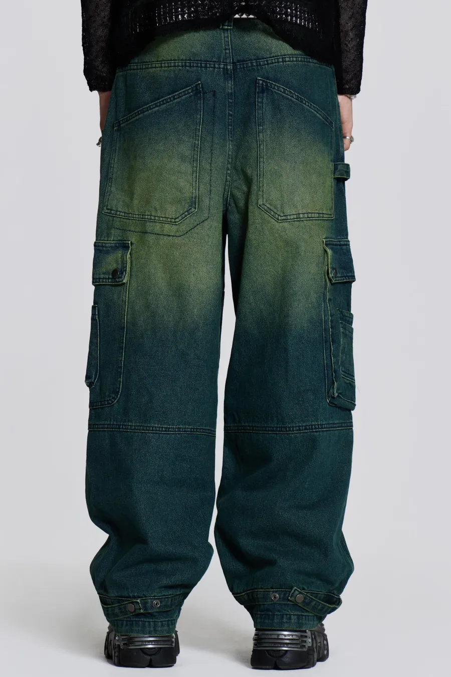 Jaded London Colossus Jeans*Sandblast Monster Cargo Jeans