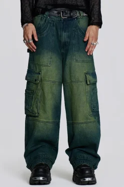 Jaded London Colossus Jeans*Sandblast Monster Cargo Jeans