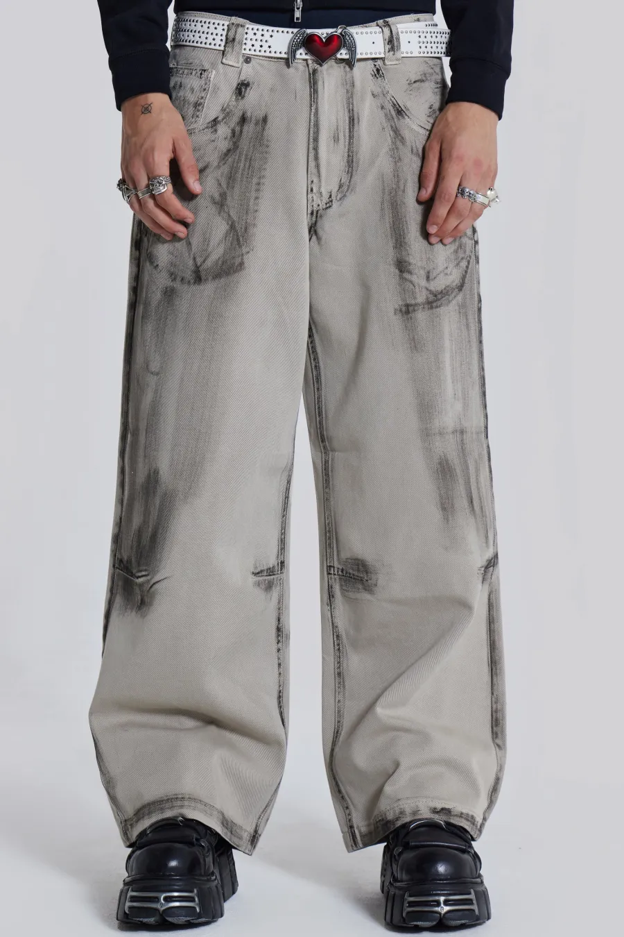 Jaded London Jeans*Scuff Colossus Jeans