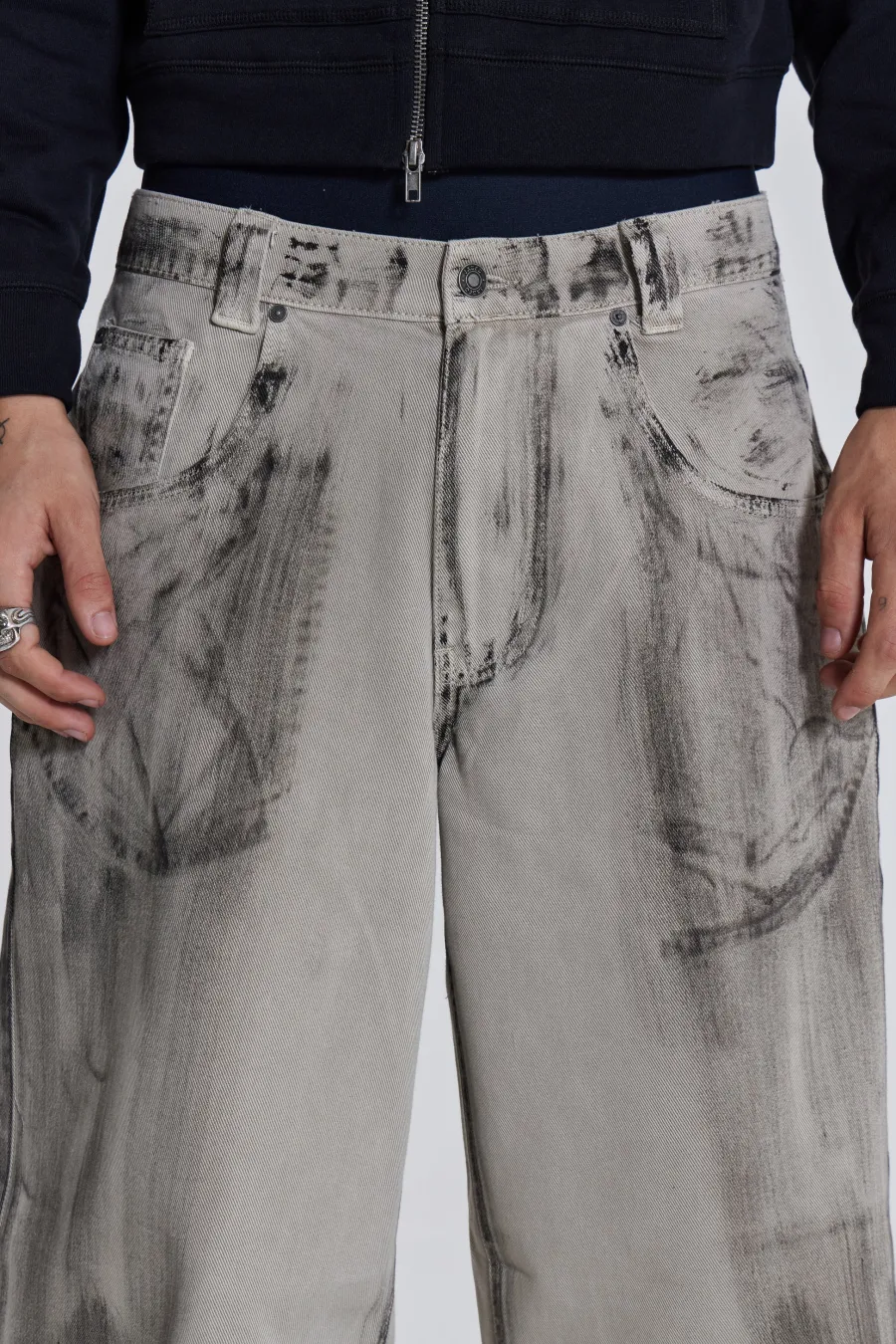 Jaded London Colossus Jeans*Scuff Colossus Jeans