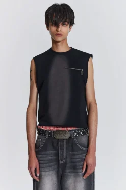 Jaded London Vests*Shade Loopback Tank