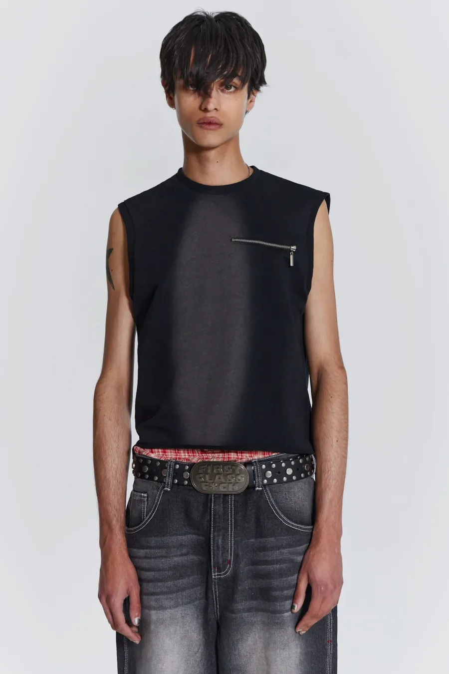 Jaded London Vests*Shade Loopback Tank