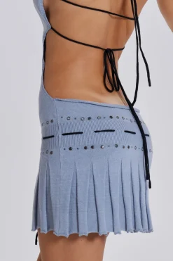 Jaded London Mini Dresses*Sienna Knitted Studded Tie Mini Dress