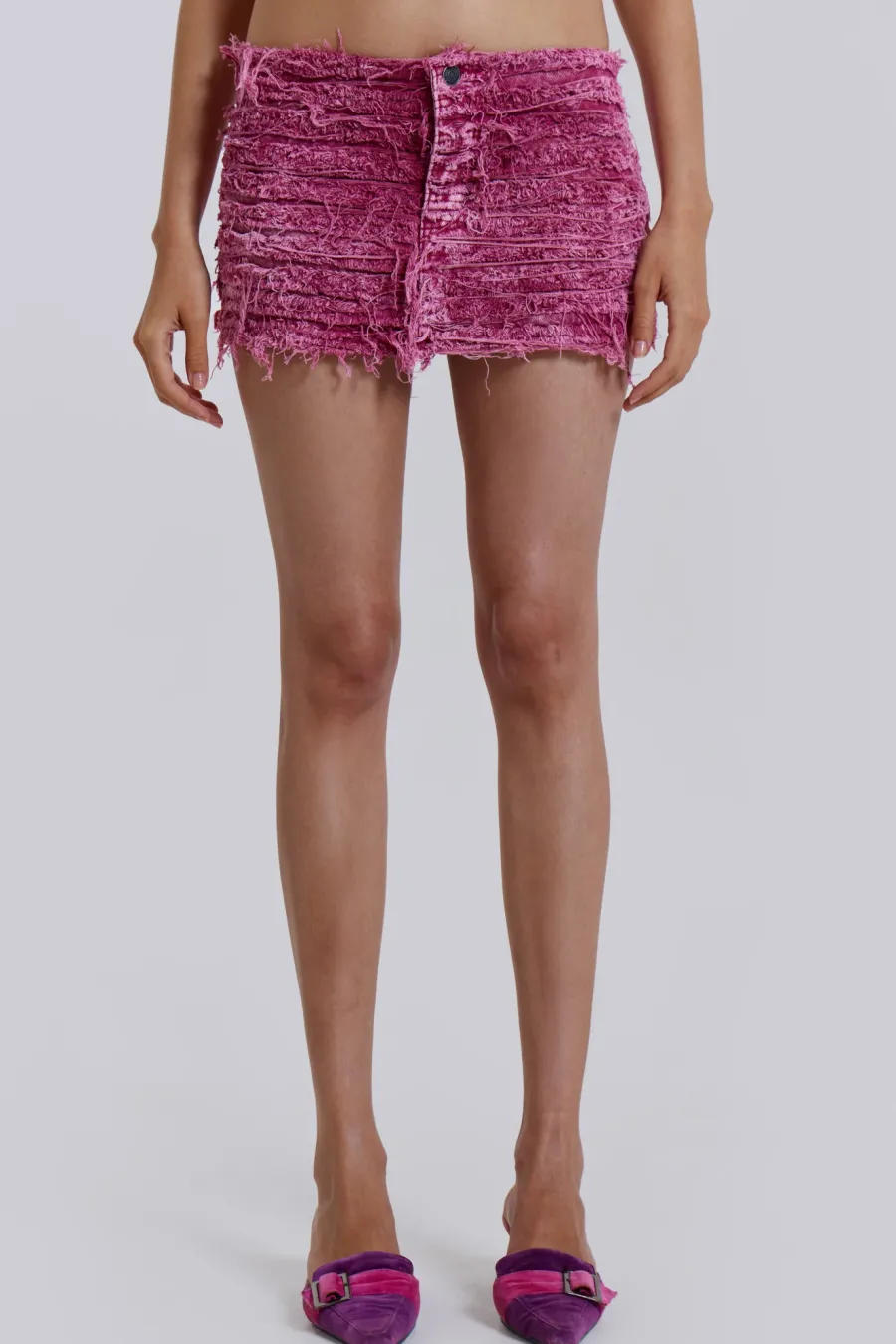 Jaded London *Sinner Denim Mini Skirt