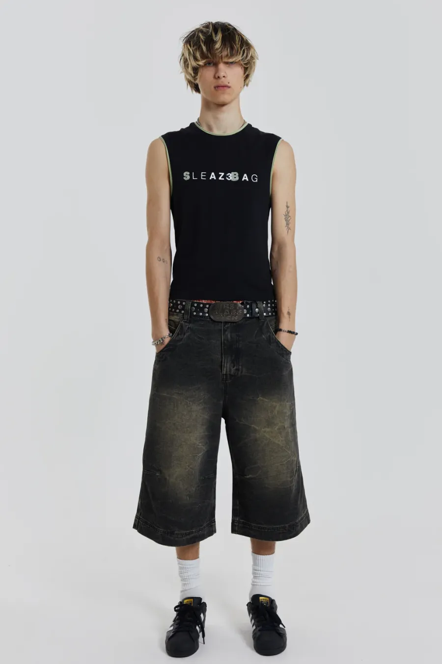 Jaded London Vests*Sleazebag Tank Top