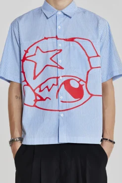 Jaded London Shirts*Stereo Stripe Shirt