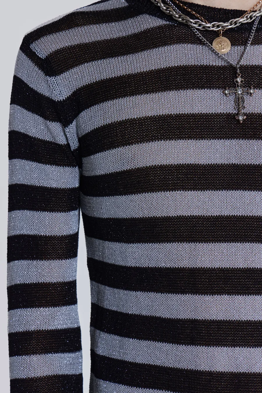 Jaded London Knitwear*Sterling Stripe Knit