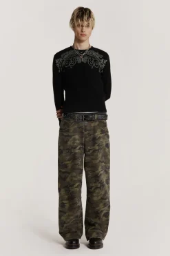 Jaded London T-Shirts*Tainted Long Sleeve Tee