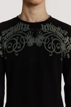 Jaded London T-Shirts*Tainted Long Sleeve Tee