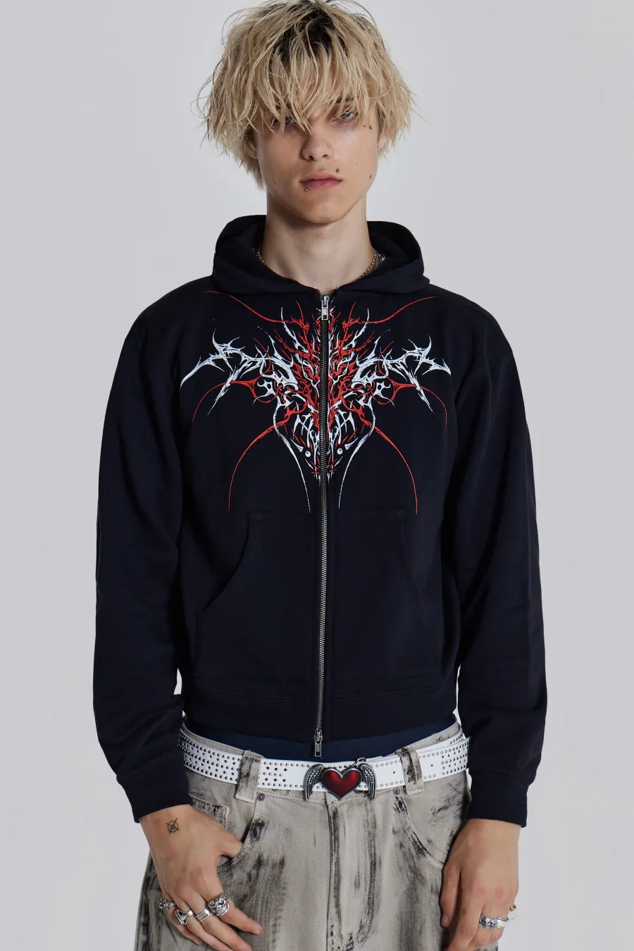 Jaded London Hoodies & Sweatshirts*Thorn Zip Hoodie
