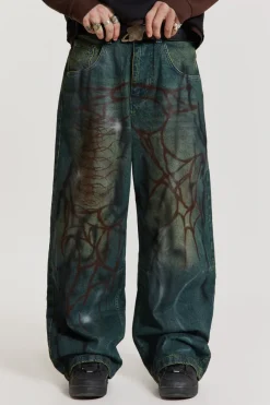 Jaded London Baggy Jeans*Through The Trees Baggy Jeans