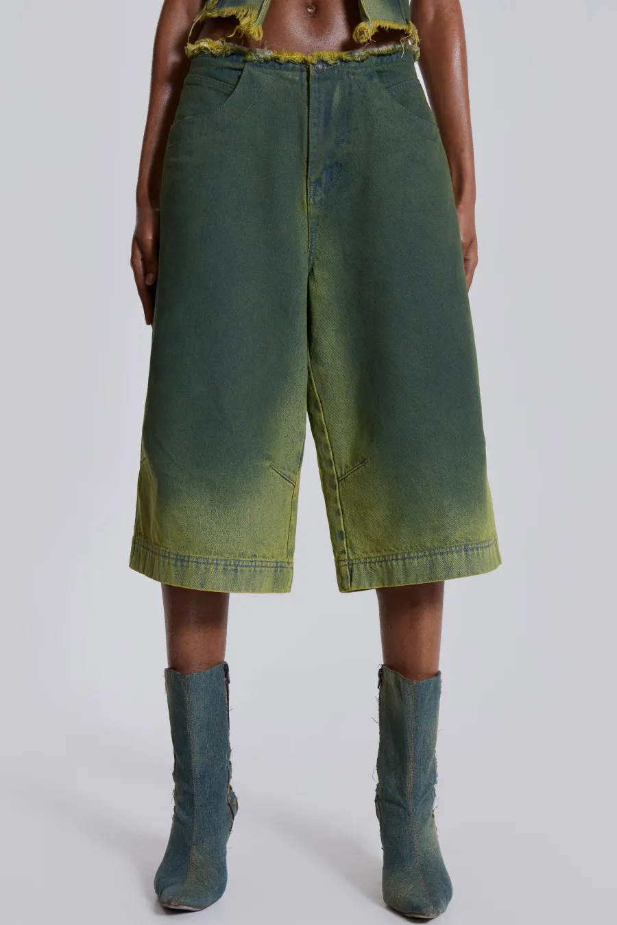Jaded London *Toxic Denim Jorts