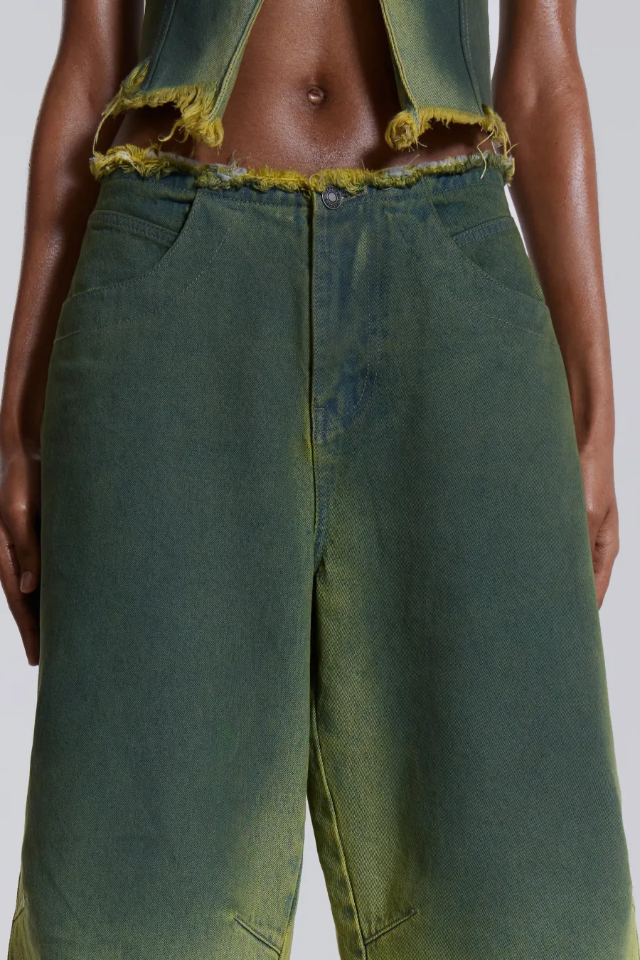 Jaded London *Toxic Denim Jorts