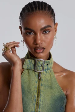 Jaded London *Toxic Denim Top
