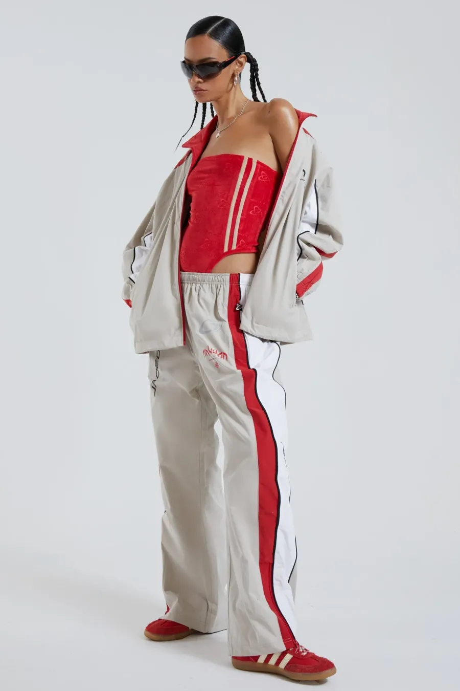 Jaded London Trousers*Uptown Windbreaker Track Pants