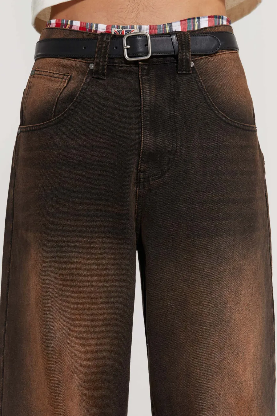 Jaded London Jeans*Vintage Brown Colossus Fit Jeans