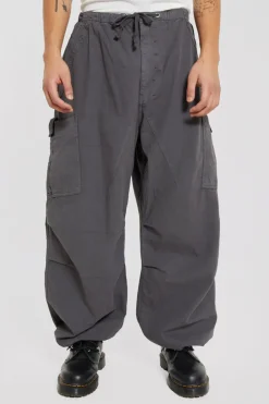 Jaded London Parachute Pants*Vintage Grey Parachute Cargo Pants