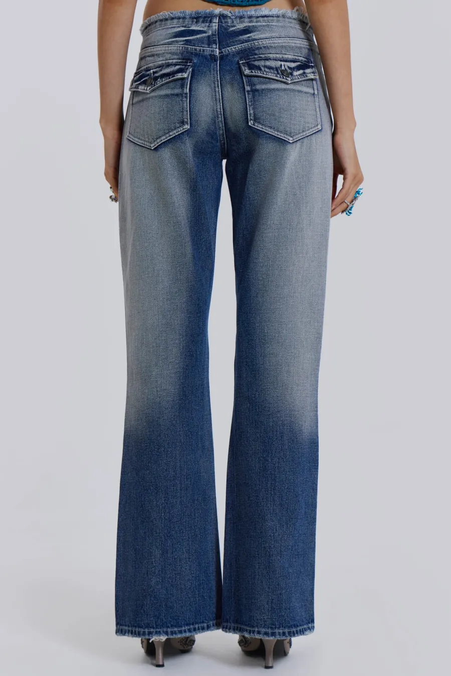 Jaded London Jeans*Viper Low Rise Jeans
