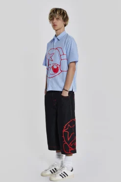 Jaded London Jorts & Shorts*Volume Up Oversized Jorts