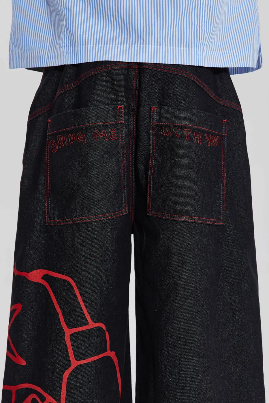 Jaded London Jorts & Shorts*Volume Up Oversized Jorts