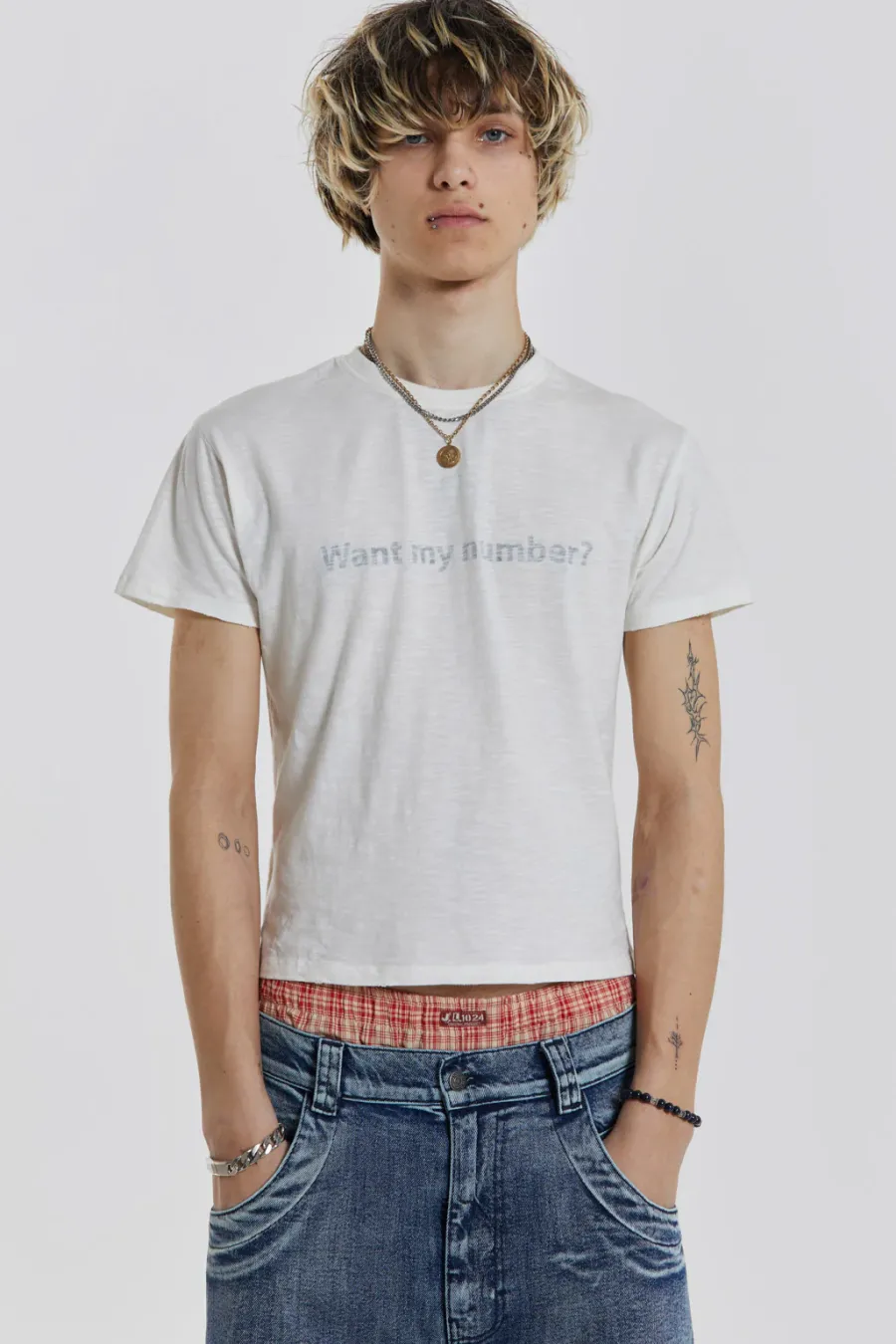 Jaded London T-Shirts*Want My Number? Tee