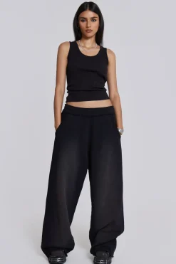 Jaded London Joggers*Washed Black Monster Joggers