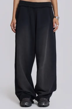 Jaded London Joggers*Washed Black Monster Joggers