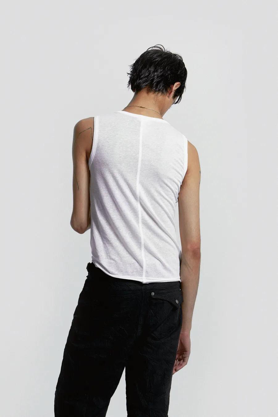 Jaded London Vests*White Mist Vest