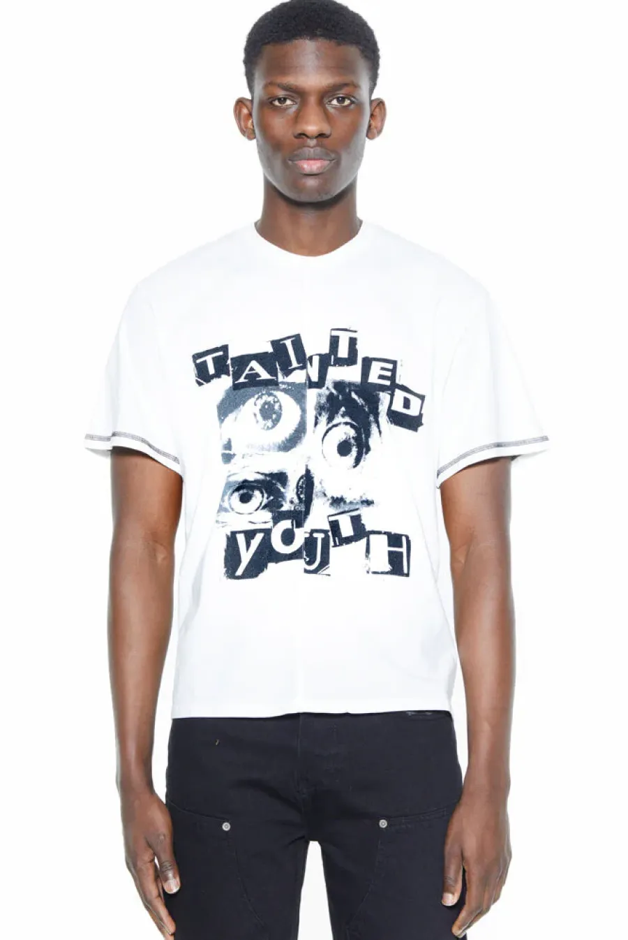 Jaded London T-Shirts*White Tainted Youth T-Shirt