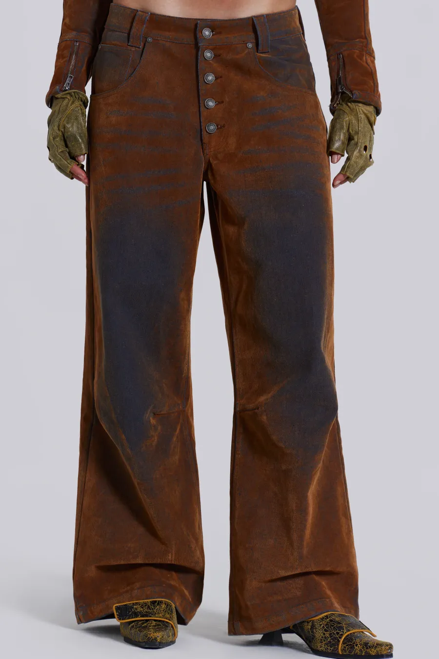 Jaded London *Zebe Velvet Touch Jeans