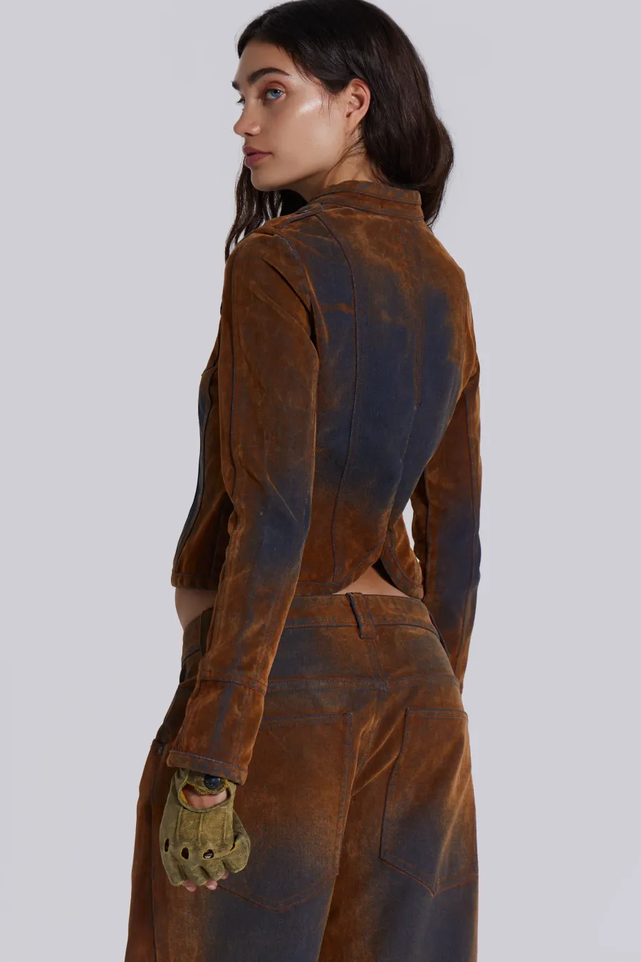 Jaded London *Zebe Velvet Touch Jeans