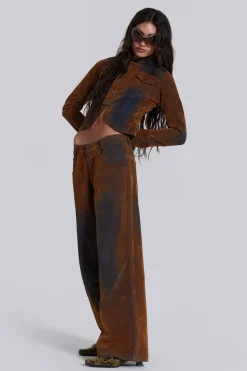 Jaded London *Zebe Velvet Touch Jeans