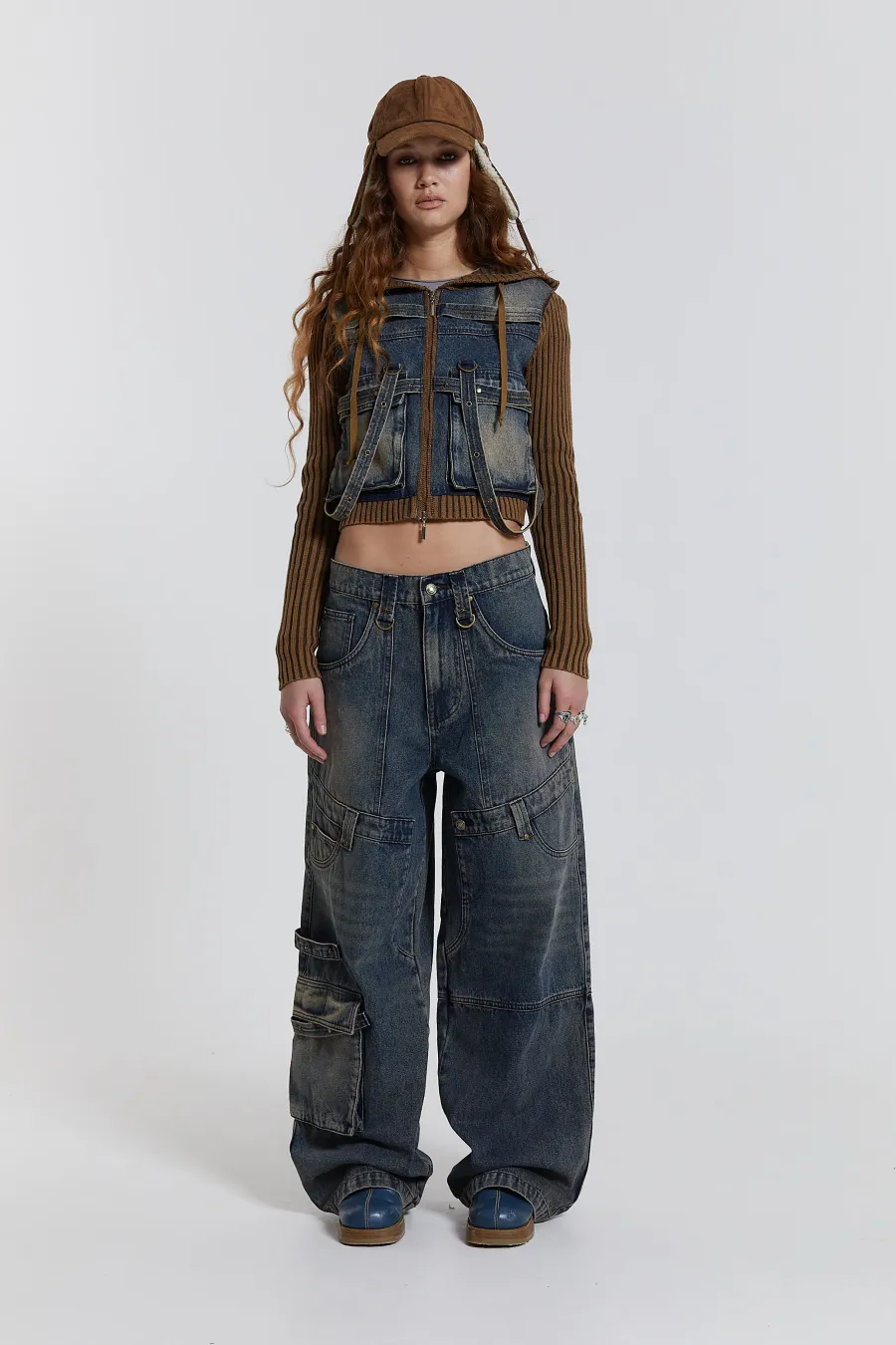 Jaded London *Zenith Double Layer Seam Colossus Baggy Jeans